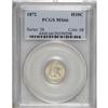 1872 H10C MS66 PCGS. A sharply struck and frosty silve