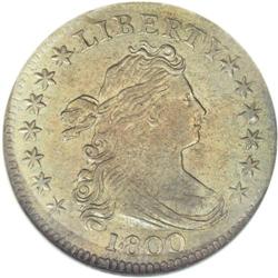 1800 10C --Cleaned--ANACS. XF45 Details. JR-2, R.5. Ice