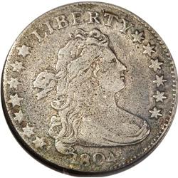 1804 10C 14 Stars on Reverse--Damaged, Cleaned--ANACS.