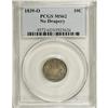 Image 1 : 1839-O 10C No Drapery MS62 PCGS. A vividly toned examp