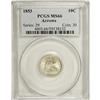 Image 3 : 1853 10C Arrows MS66 PCGS. This is a superlative, unto