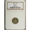 Image 3 : 1858-S 10C MS61 NGC. After striking its first Seated d