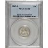 1863-S 10C AU58 PCGS. The 1863-S dime is a tough date