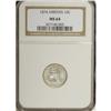 Image 1 : 1874 10C Arrows MS64 NGC. A brilliant near-Gem with sa