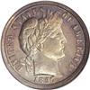 Image 1 : 1897 10C MS67 NGC. Whispers of cobalt-blue, rose, and