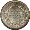 Image 2 : 1911-D 10C MS67 NGC. The beautiful rainbow toning on t