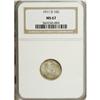 Image 3 : 1911-D 10C MS67 NGC. The beautiful rainbow toning on t