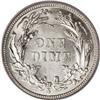 Image 2 : 1914-S 10C MS66 PCGS. A stone-white and completely bri