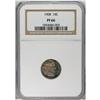 Image 1 : 1908 10C PR66 NGC. Rich electric-blue, rose, and gold