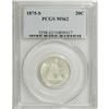 Image 1 : 1875-S 20C MS62 PCGS. The twenty cent piece was introd