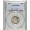 Image 1 : 1876 20C MS63 PCGS. Lustrous and boldly struck with mo