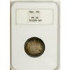 Image 1 : 1861 25C MS66 NGC. This Premium Gem quarter displays a