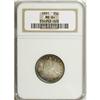 Image 1 : 1891 25C MS64 NGC. A lavish display of peripheral plum