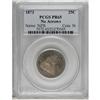 Image 1 : 1873 25C No Arrows PR65 PCGS. Crisply detailed with pl
