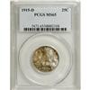 Image 1 : 1915-D 25C MS65 PCGS. An attractive example struck in