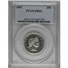 Image 1 : 1907 25C PR63 PCGS. A couple of slide marks appear at