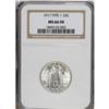 Image 1 : 1917 25C Type One MS66 Full Head NGC. A lustrous and b