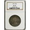 Image 1 : 1795 50C 2 Leaves VG10 NGC. O-105, High R.3. Blue-gree