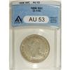 Image 3 : 1806 50C Pointed 6, Stem AU53 ANACS. O-115, R.1. In be