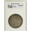 1807 50C Draped Bust--Cleaned--ANACS. XF40 Details. O-