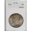 Image 3 : 1812 50C MS65 ANACS. O-107, R.1. All digits of the dat