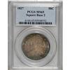 Image 3 : 1827 50C Square Base 2 MS65 PCGS. O-105, R.3. The tip