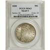 Image 3 : 1830 50C Small 0 MS63 PCGS. O-115, R.2. The obverse is