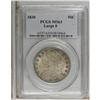 Image 1 : 1830 50C Large 0 MS63 PCGS. O-121, R.3. Boldly struck