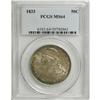 Image 3 : 1833 50C MS64 PCGS. O-108, R.1. A beautiful near-Gem b
