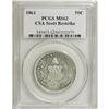 Image 3 : 1861 50C Scott Confederate White Metal Token MS62 PCGS