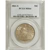 Image 3 : 1861-S 50C MS64 PCGS. WB-101. Large Mintmark. Well str