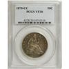 Image 3 : 1870-CC 50C VF30 PCGS. The highpoints are moderately w