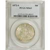 Image 3 : 1872-S 50C MS63 PCGS. Although 580,000 half dollars wr