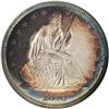 1876 50C PR65 Cameo NGC. WB-101, with open buds on the
