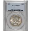 Image 3 : 1893 50C MS64 PCGS. Both sides are awash in bright, pl