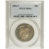 Image 3 : 1896-S 50C MS64 PCGS. Another semikey Barber half issu