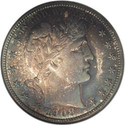 1908 50C PR66 NGC. Just 545 proof half dollars wre str