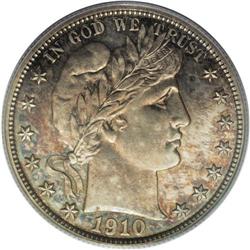 1910 50C PR64 Cameo PCGS. This specimen is a pleasure