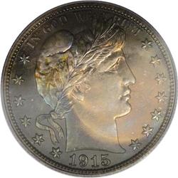 1915 50C PR66 PCGS. Final year of issue for the series