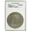 Image 3 : 1795 S$1 Flowing Hair, Three Leaves--Cleaned--ANACS. V