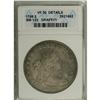 1798 S$1 Large Eagle--Graffiti--ANACS. VF30 Details. B