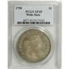 Image 3 : 1798 S$1 Large Eagle, Wide Date XF45 PCGS. B-23, BB-10