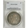 Image 3 : 1801 S$1 XF45 PCGS. B-1, BB-211, R.3. Although it is n