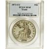Image 1 : 1873-CC T$1 XF45 PCGS. All 1873-dated Trade dollars ar