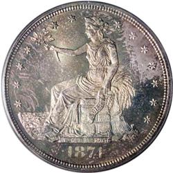 1874-CC T$1 MS63 PCGS. The 1874-CC is one of only two