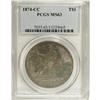 Image 3 : 1874-CC T$1 MS63 PCGS. The 1874-CC is one of only two