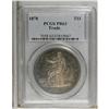 Image 3 : 1878 T$1 PR63 PCGS. Dramatic ocean-blue, mauve-red, an