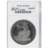 Image 1 : 1882 T$1 --Cleaned--ANACS. PR60 Details. The boldly imp
