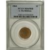 Image 1 : 1864 1C L On Ribbon MS65 Red and Brown PCGS. A well st