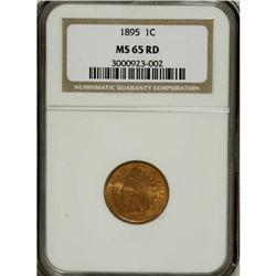 1895 1C MS65 Red NGC. Snow-1. FS-301, formerly FS-011.